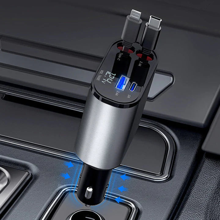 CHARGEPRO™ RETRACTABLE CAR CHARGER