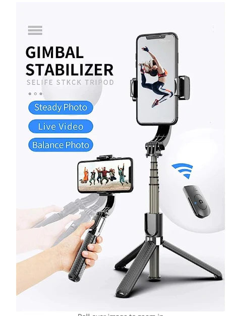 GIMBAL MOBILE PHONE SELFIE STICK