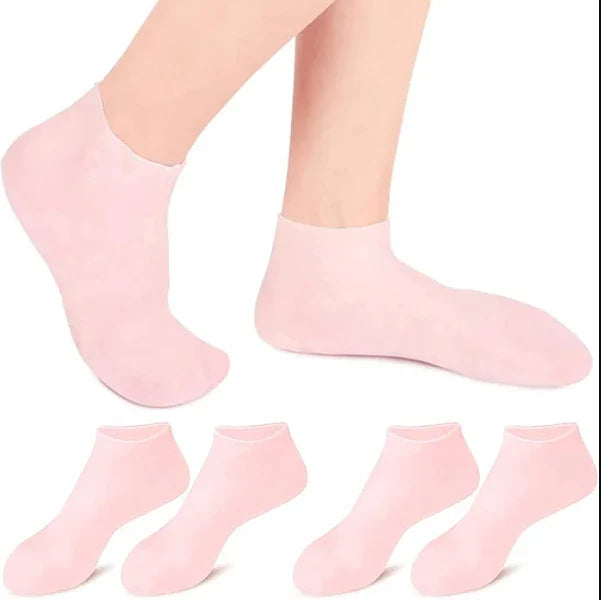 EXFOLIATING SILICONE PROTECTIVE SOCKS BEACH - 1 PAIR