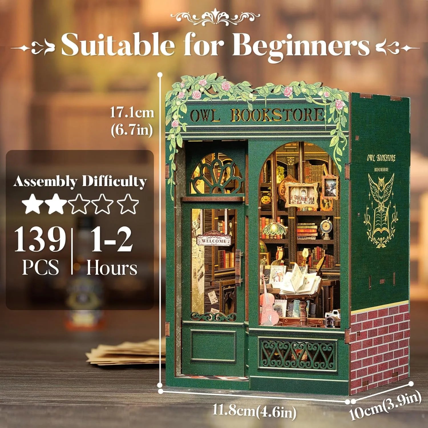 Owl Book Store pcs details