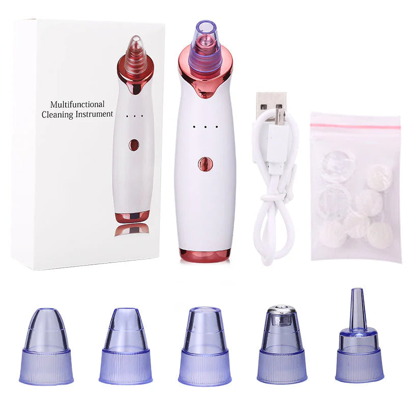 BLACKHEAD REMOVER INSTRUMENT BLACK DOT REMOVER ACNE VACUUM SUCTION FACE CLEAN