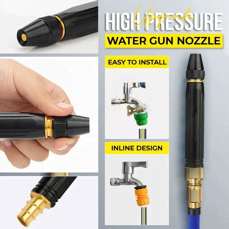 HIGH PRESSURE WATER GUN NOZZLE