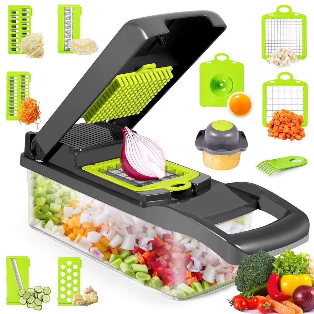 14 IN 1 MULTIFUNCTIONAL VEGETABLE CHOPPER