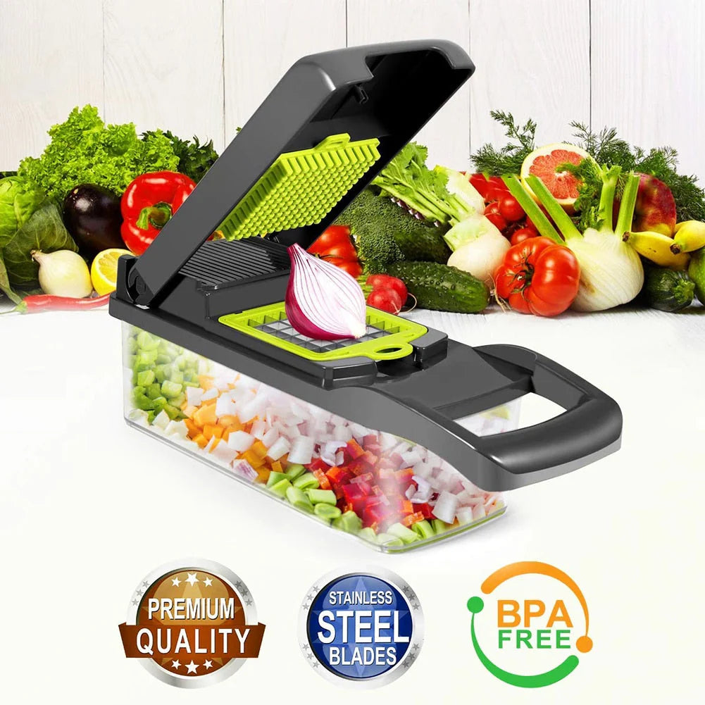 14 IN 1 MULTIFUNCTIONAL VEGETABLE CHOPPER